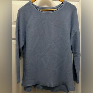 Croft & Barrow Blue Sweater Size Large